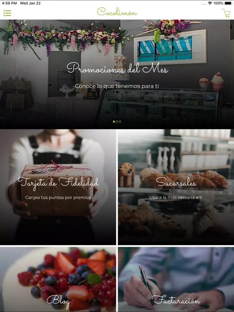 Cocolimón iPad 应用截图
