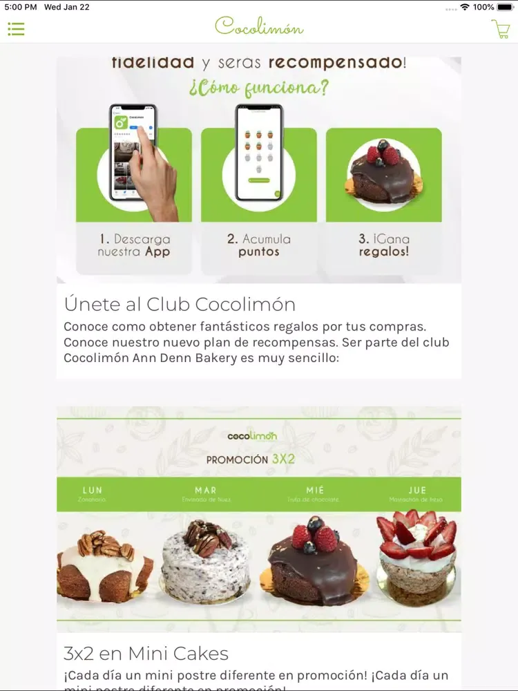 Cocolimón iPad 应用截图