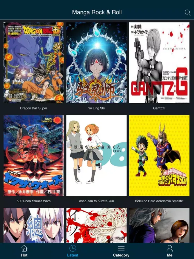 Manga Rock and Roll - Free Manga and Comic Reader iPad  Screenshots