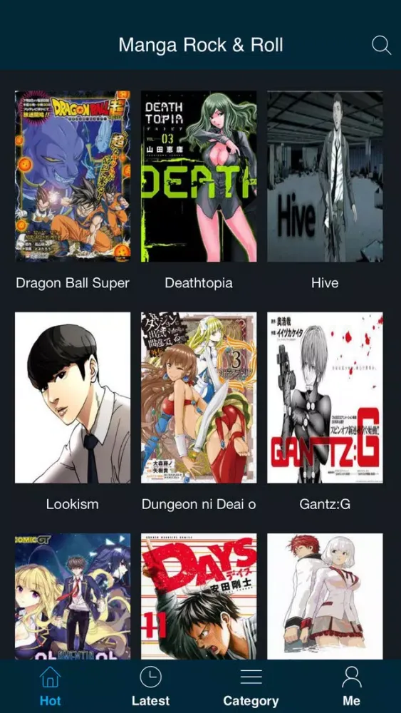 Manga Rock and Roll - Free Manga and Comic Reader Screenshots