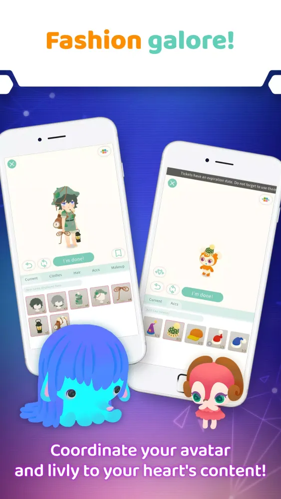 Captures d'écran de Meta Livly