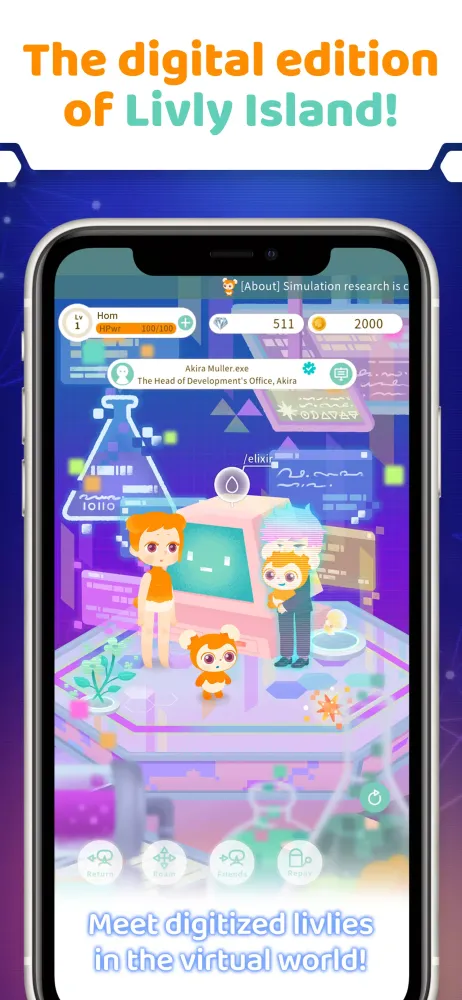Captures d'écran de Meta Livly