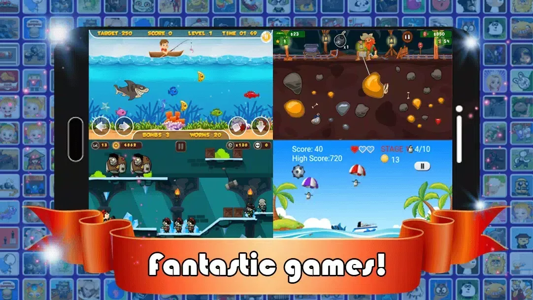 Mini Games 1234 player offline Screenshots