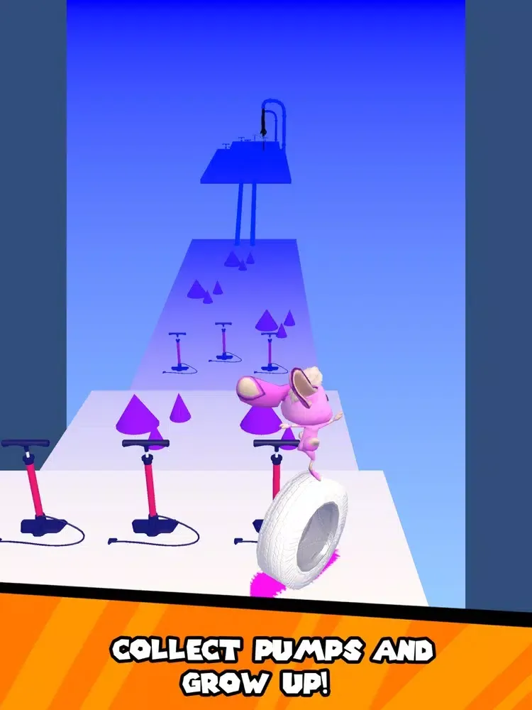 Tangkapan skrin Fast Tire 3D iPad 