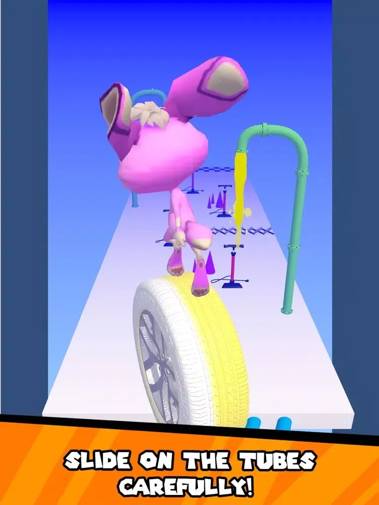 Tangkapan skrin Fast Tire 3D iPad 