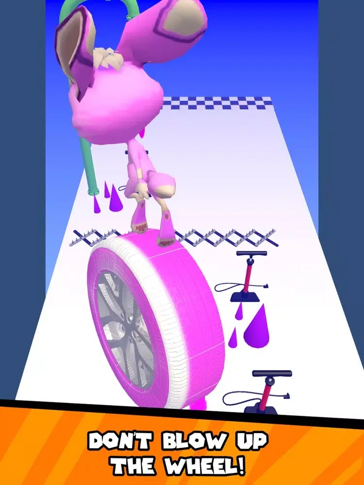 Tangkapan skrin Fast Tire 3D iPad 