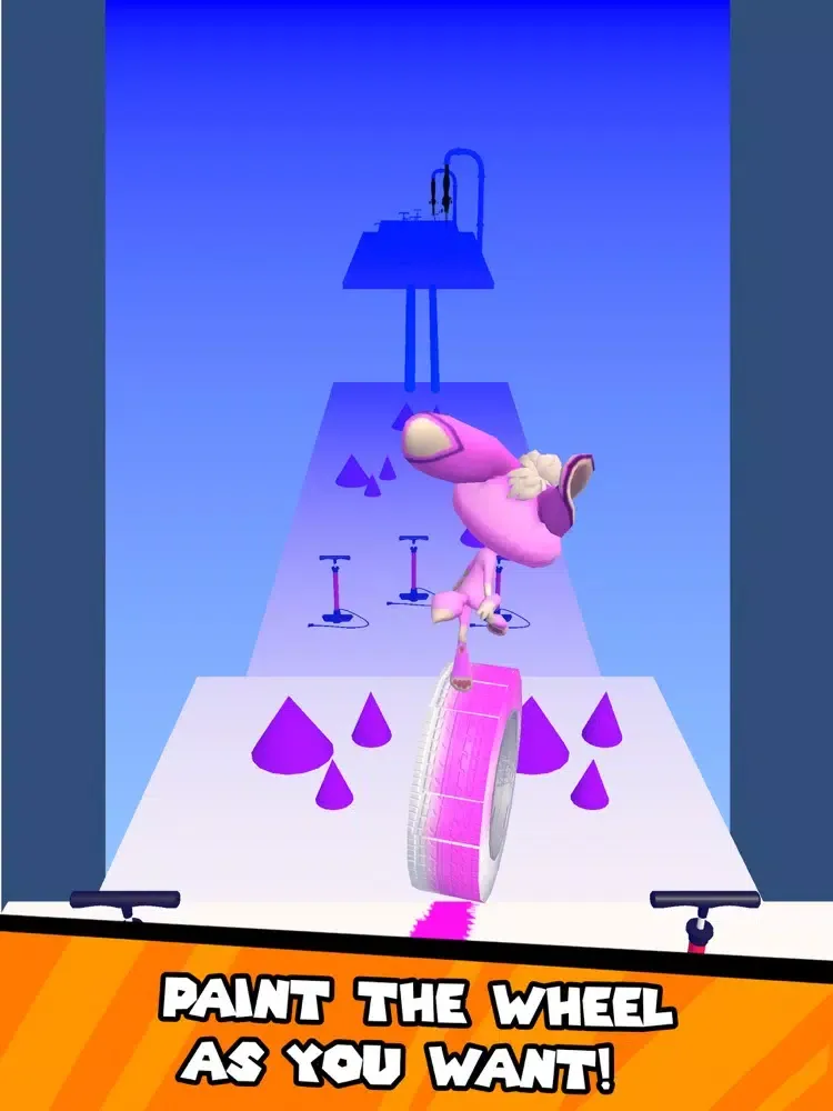 Tangkapan skrin Fast Tire 3D iPad 
