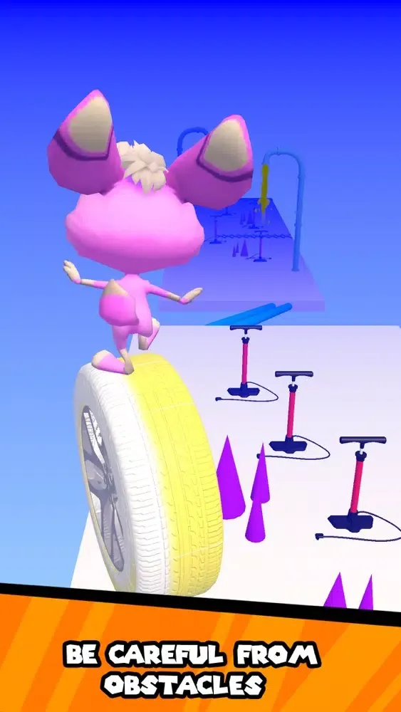 Tangkapan skrin Fast Tire 3D