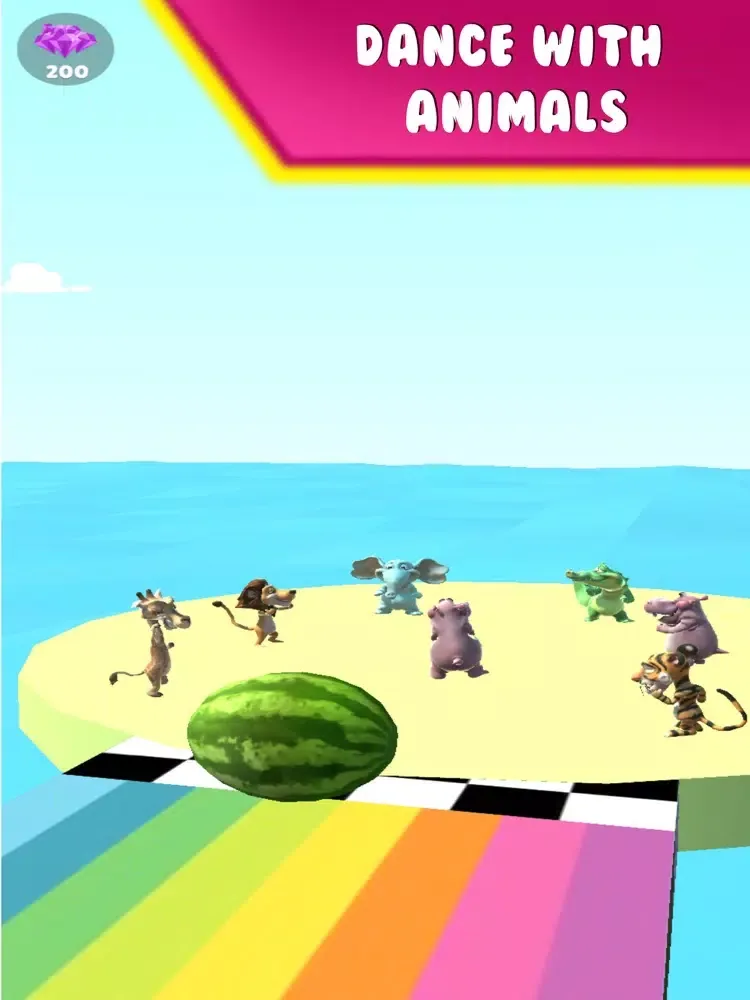 Hippo Run 3D iPad  स्क्रीनशॉट