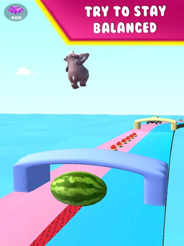 Hippo Run 3D iPad  स्क्रीनशॉट