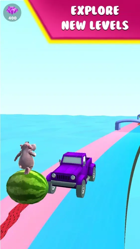Hippo Run 3D स्क्रीनशॉट