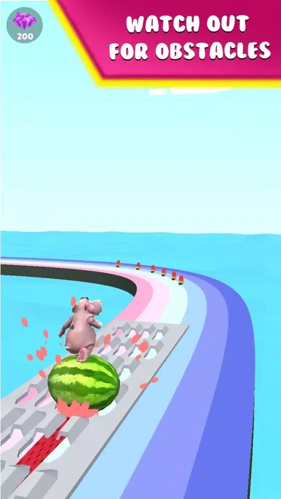 Hippo Run 3D स्क्रीनशॉट