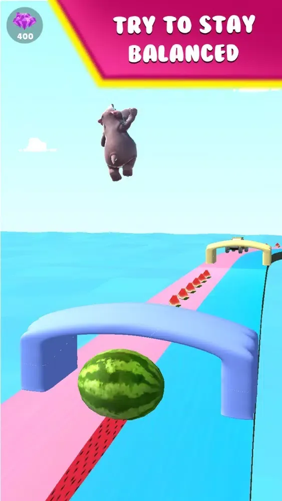 Hippo Run 3D स्क्रीनशॉट