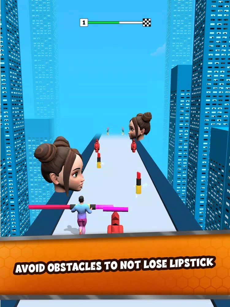 Lipstick Rush 3D iPad  スクリーンショット
