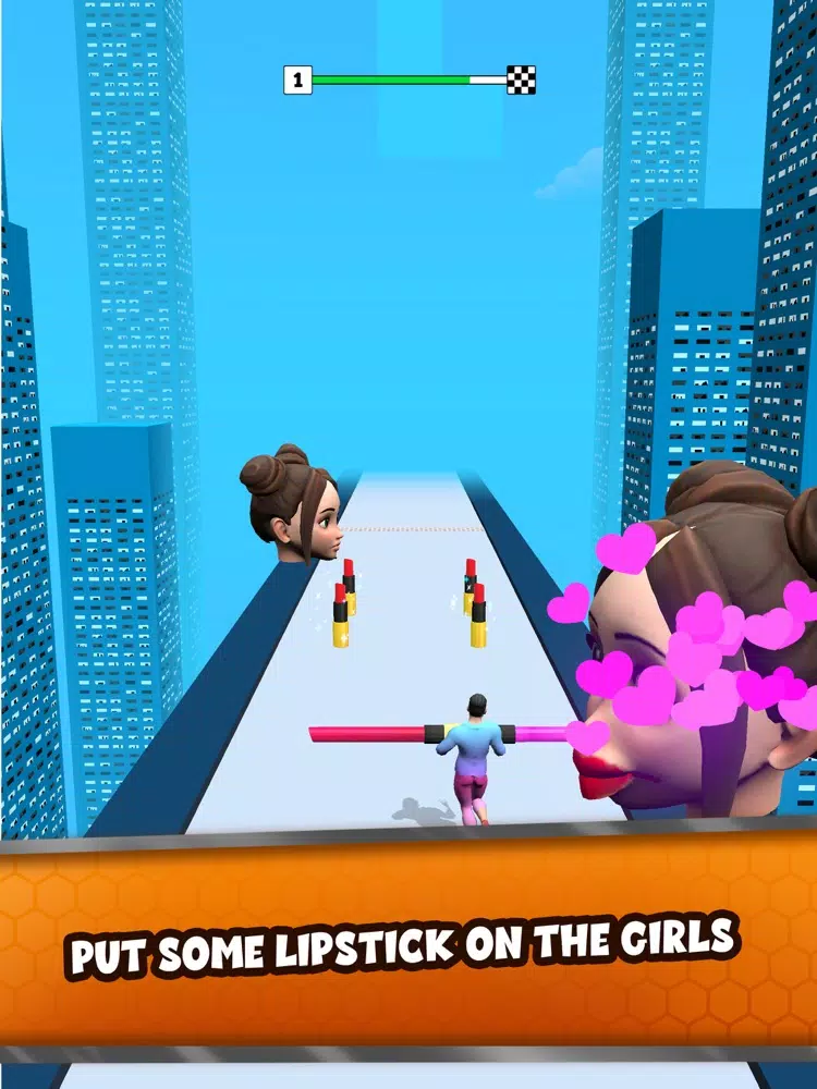 Lipstick Rush 3D iPad  スクリーンショット