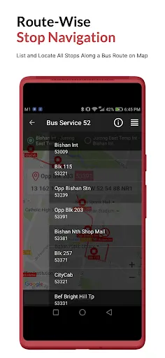 SG Buses: Timing & Routes Screenshots