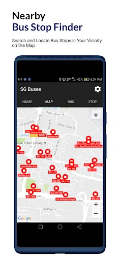 SG Buses: Timing & Routes Screenshots