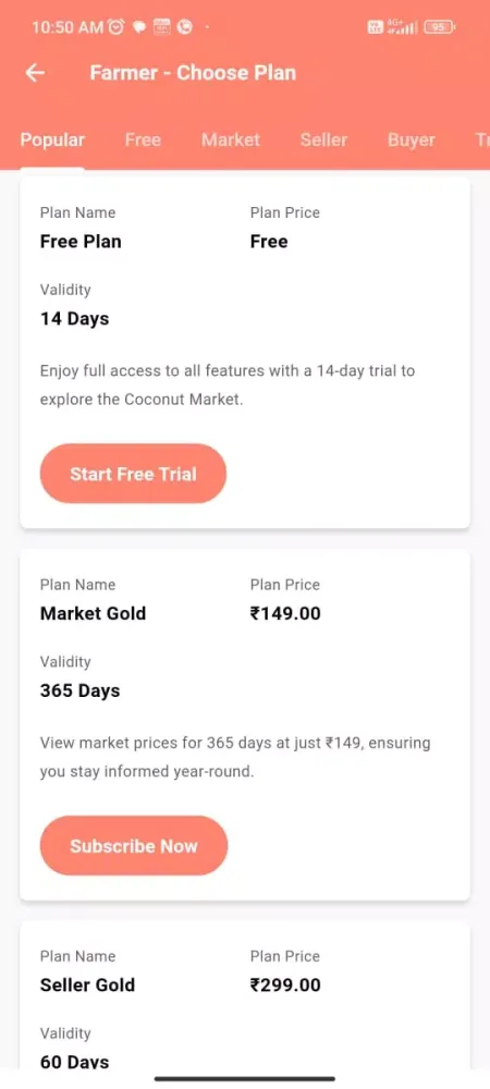Coconut Market - Buy & Sell Ekran Görüntüleri