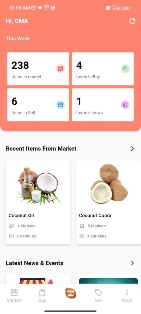 Coconut Market - Buy & Sell Ekran Görüntüleri