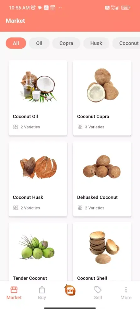 Coconut Market - Buy & Sell Ekran Görüntüleri