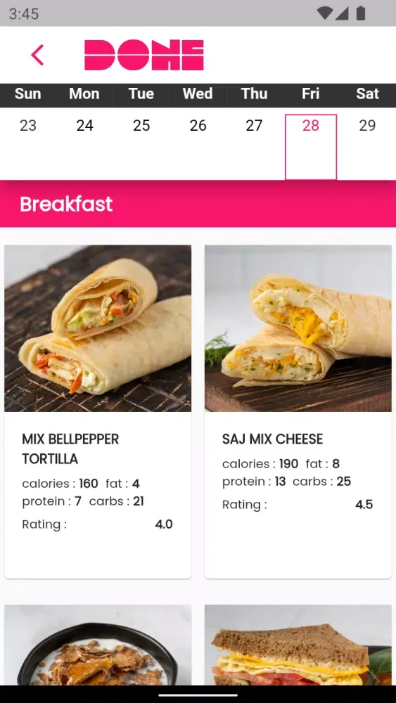 Screenshot di Diet Done
