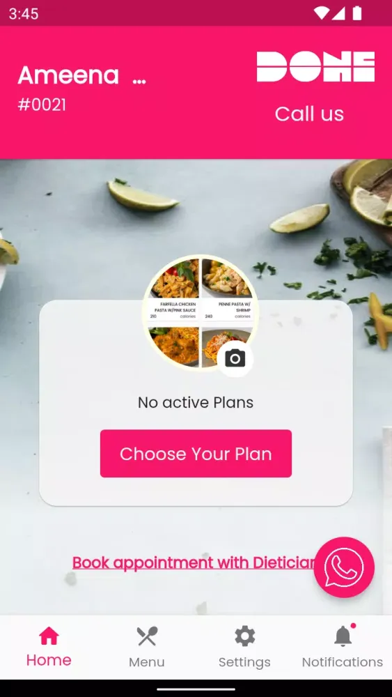 Screenshot di Diet Done