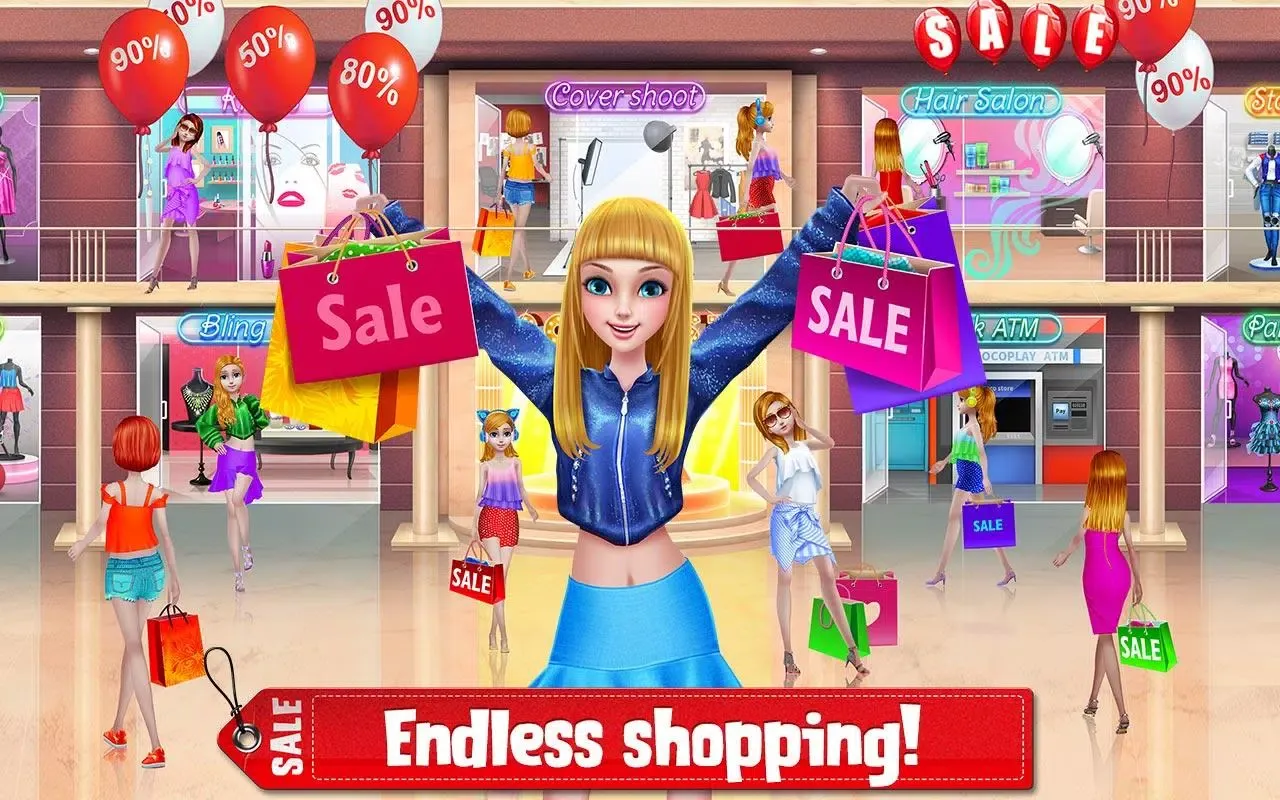 Black Friday Fashion Mall Game स्क्रीनशॉट
