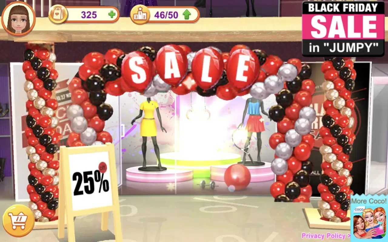 Black Friday Fashion Mall Game स्क्रीनशॉट