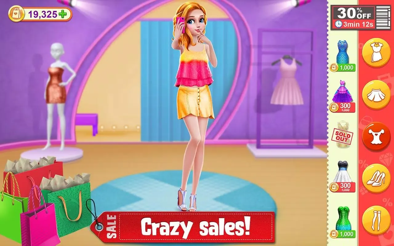 Black Friday Fashion Mall Game स्क्रीनशॉट