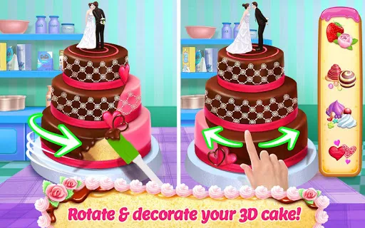 Real Cake Maker 3D Bakery应用截图