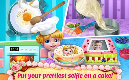 Real Cake Maker 3D Bakery应用截图