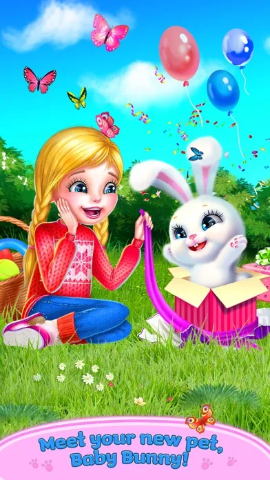Tangkapan skrin Baby Bunny - My Talking Pet