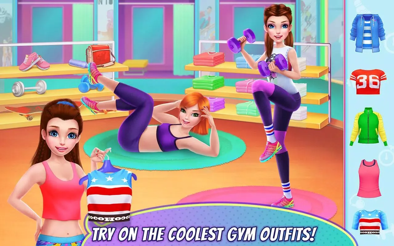 Fitness Girl - Dance & Play Ekran Görüntüleri