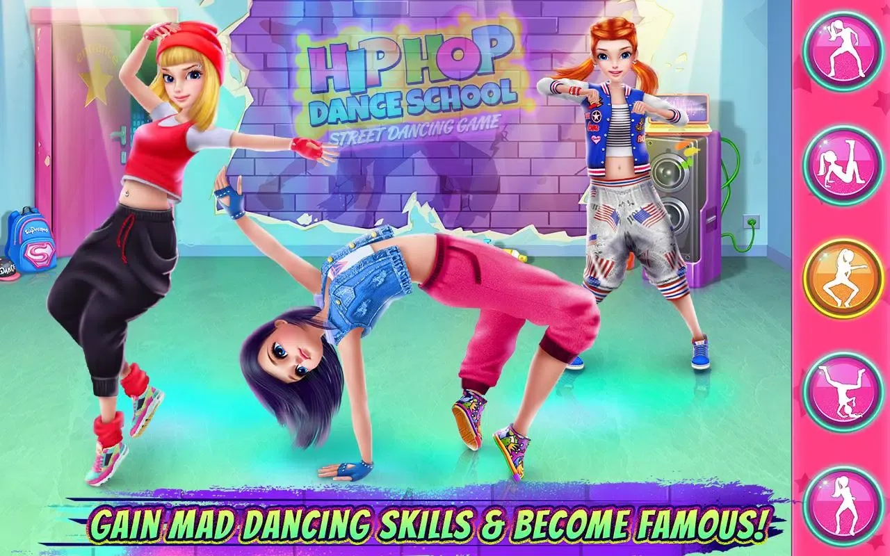 Hip Hop Dance School Game Screenshots