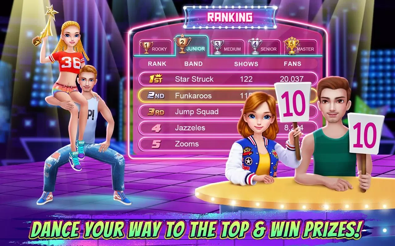 Hip Hop Dance School Game Screenshots