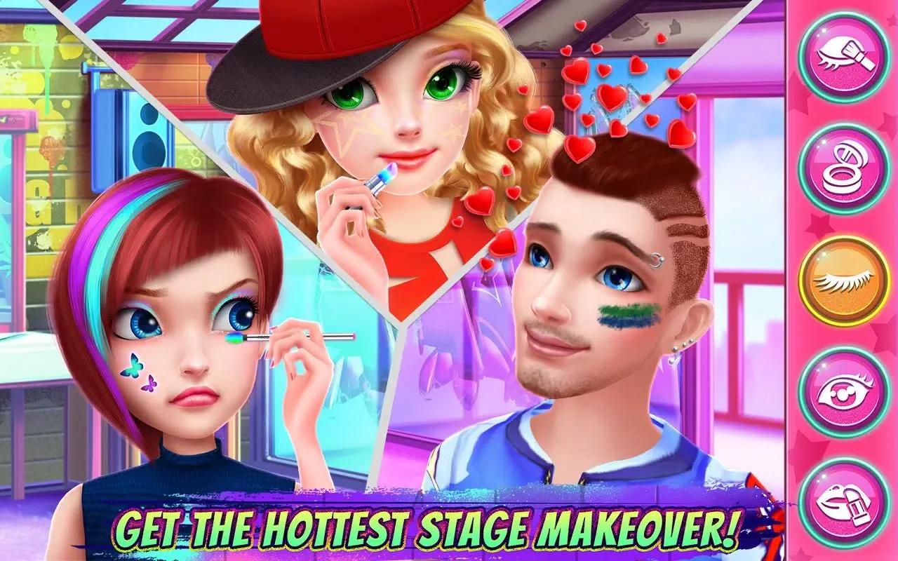 Hip Hop Dance School Game Screenshots