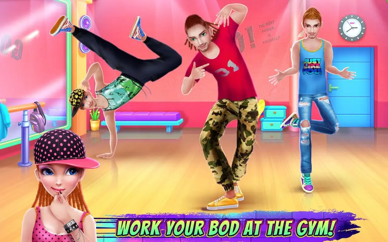 Hip Hop Dance School Game Screenshots