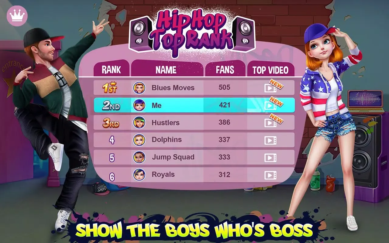 Hip Hop Battle - Girls vs Boys應用截圖