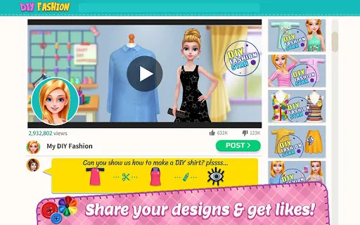 Screenshot di DIY Fashion Star - Doll Game