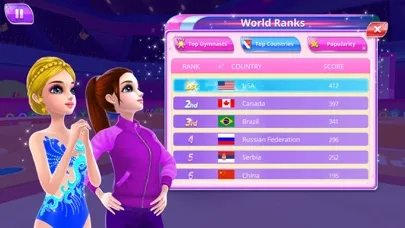 Screenshot di Gymnastics Superstar Gold Girl
