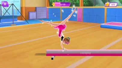 Screenshot di Gymnastics Superstar Gold Girl