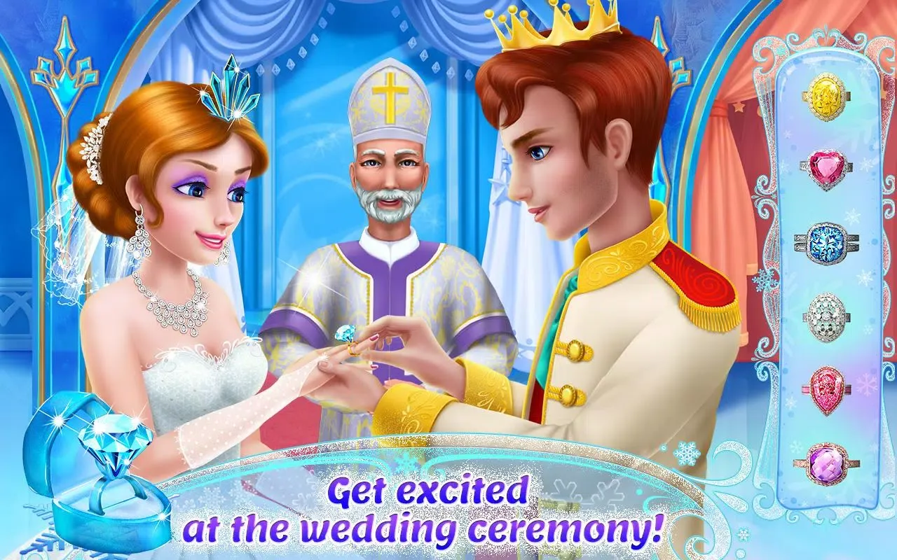 Zrzuty ekranu Ice Princess - Wedding Day