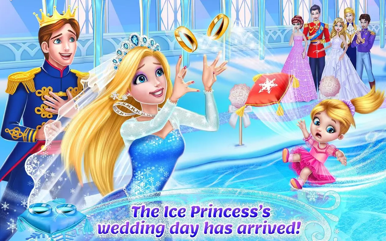 Zrzuty ekranu Ice Princess - Wedding Day