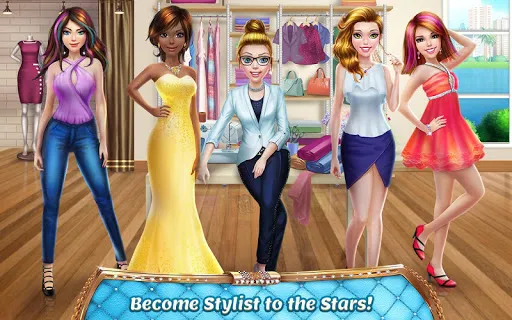 Tangkapan skrin Stylist Girl: Make Me Fabulous