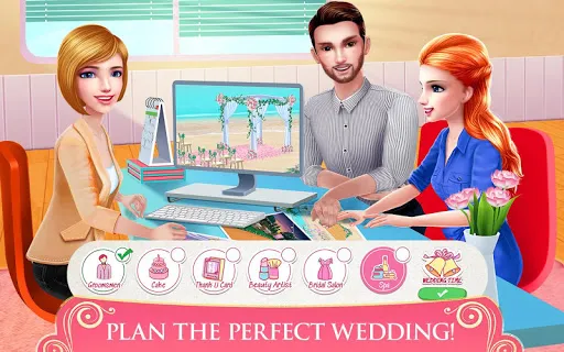 Tangkapan layar Dream Wedding Planner Game