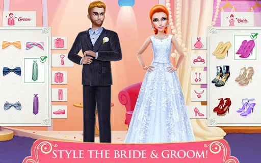 Tangkapan layar Dream Wedding Planner Game