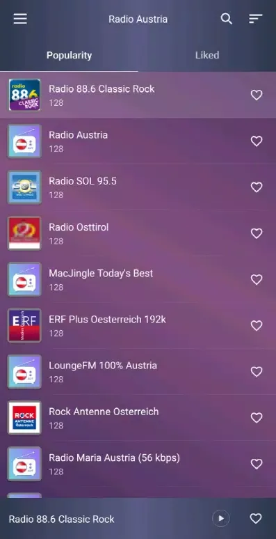 Radio Austria Screenshots