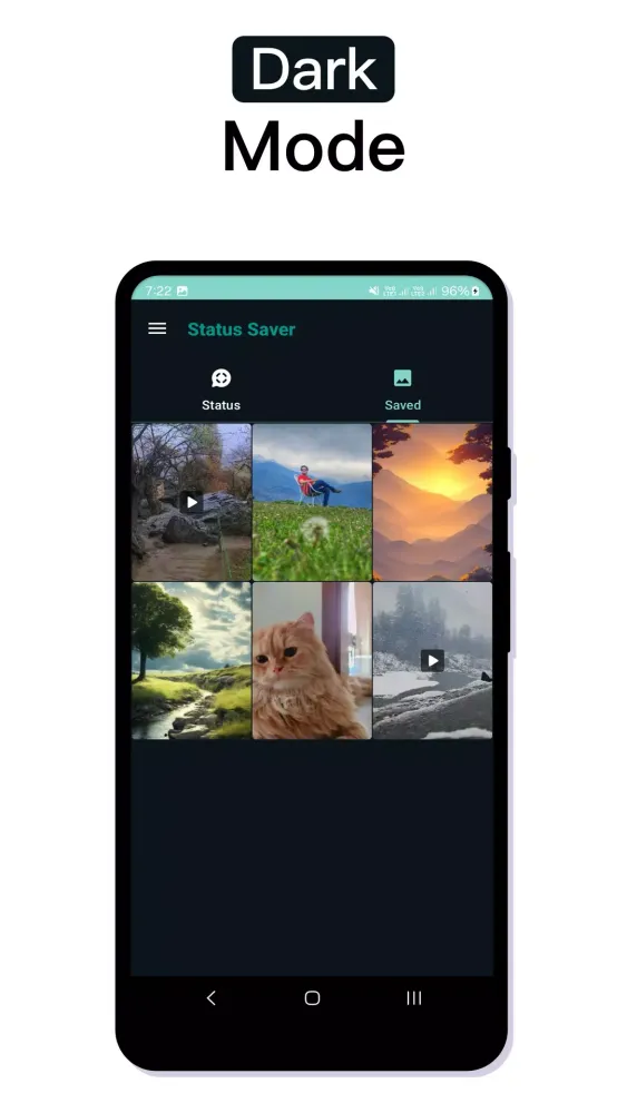 Tangkapan skrin Status Saver - Download Status