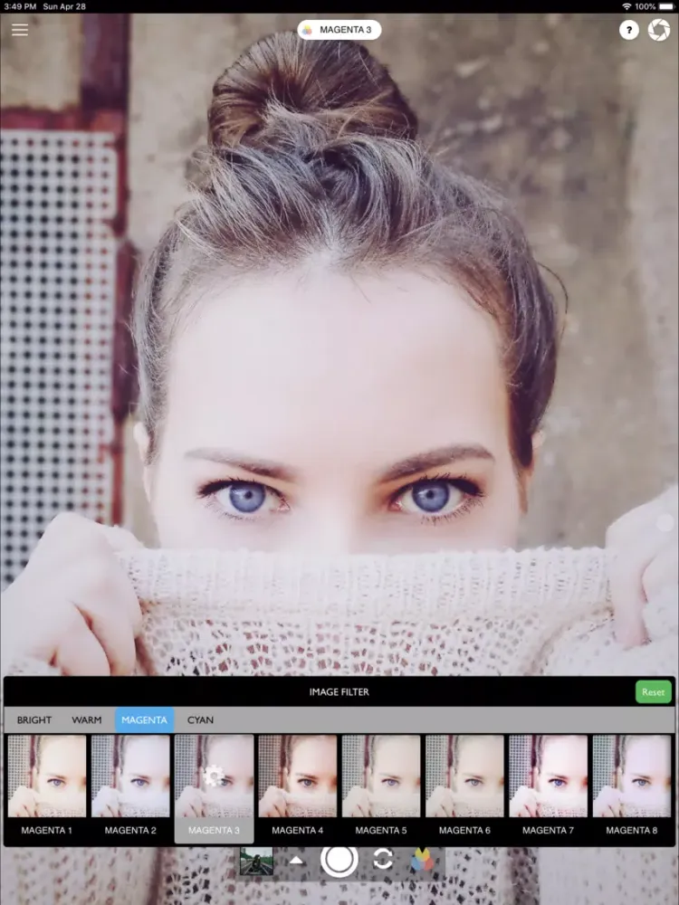 ภาพหน้าจอของ TAPCA - Pro Camera, LITE iPad 