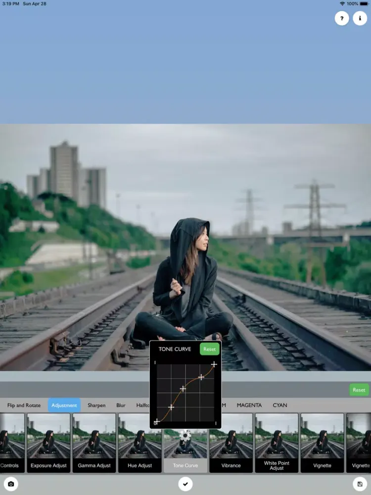 ภาพหน้าจอของ TAPCA - Pro Camera, LITE iPad 